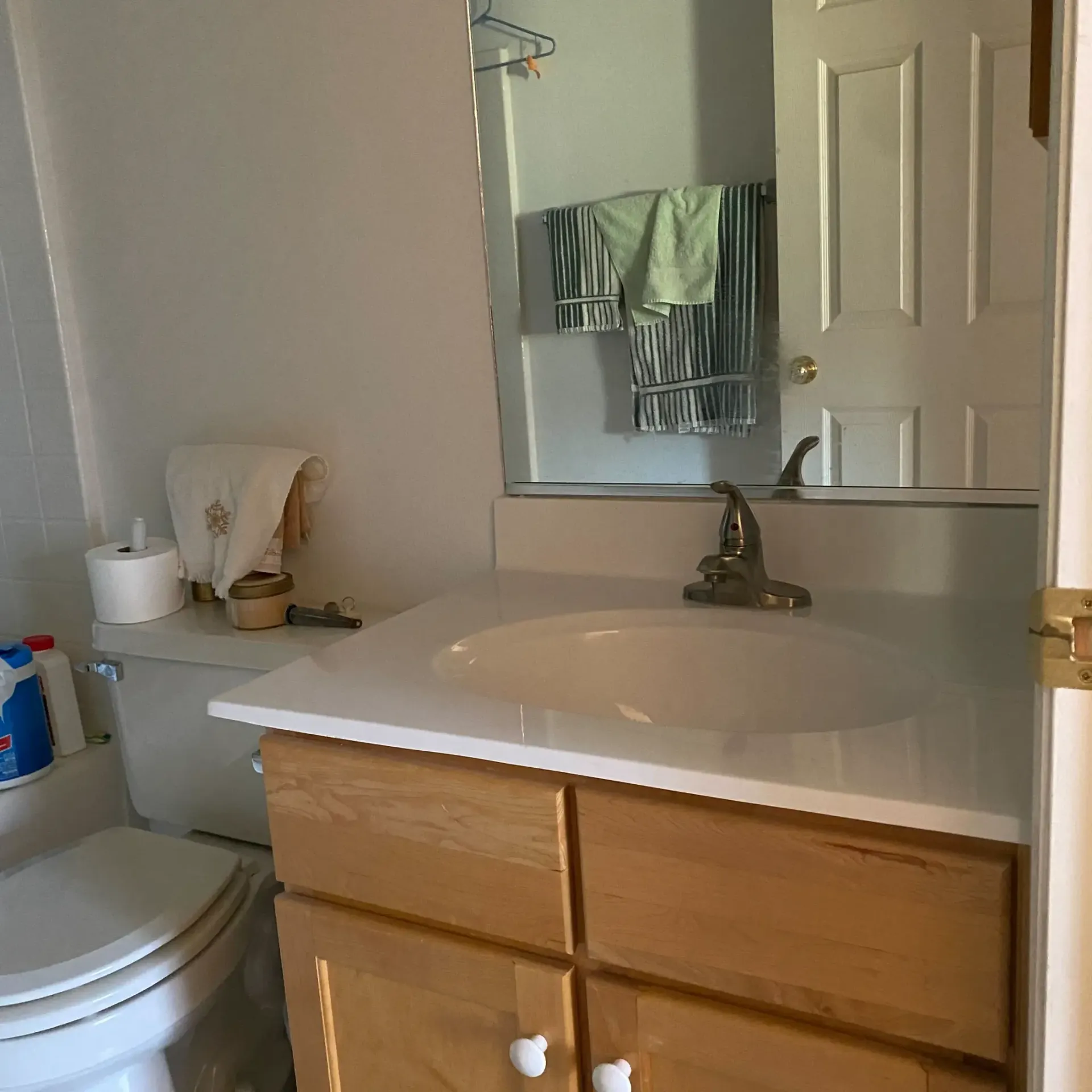 Viking Solutions project: Marble Countertop & Faucet Install