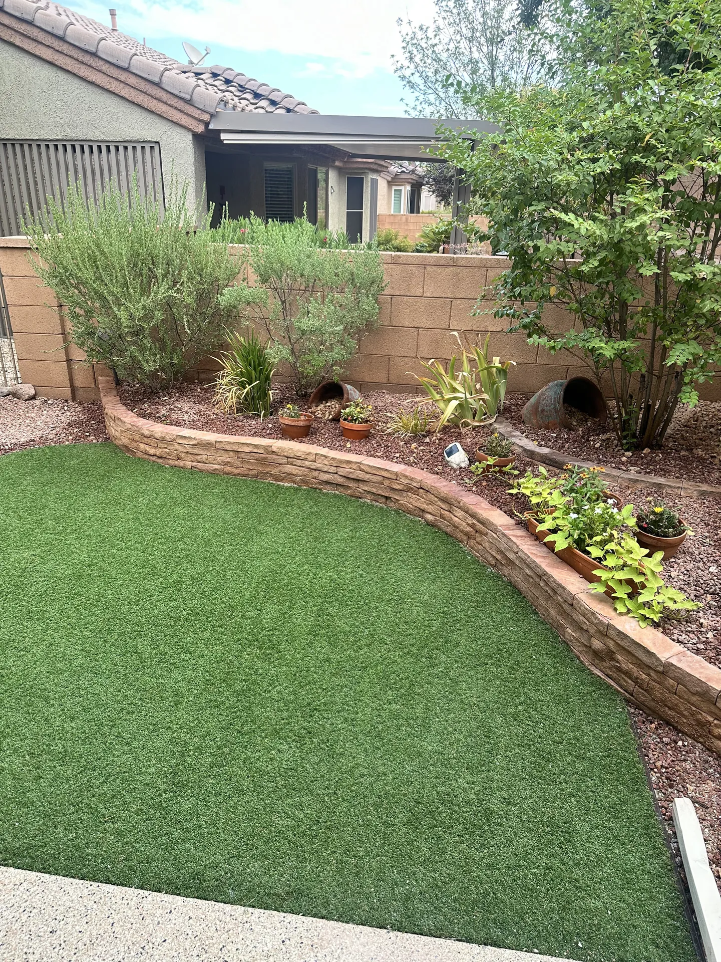 Artificial Turf Install — St. George, a Viking Solutions project